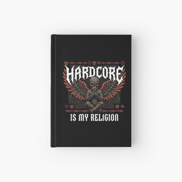 Item preview, Hardcore Is My Religion Dark Demon Angel designed and sold by SPAZE-Typo.