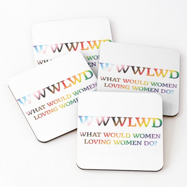Item preview, What Would Women Loving Women Do? (Pride Flag) designed and sold by fruityjunk.