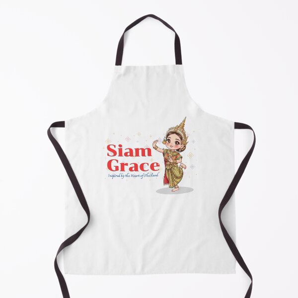 Item preview, Siam Grace | Inspired by the Heart of Thailand | Cute Thai Culture Kawaii Illustration designed and sold by Beeform.
