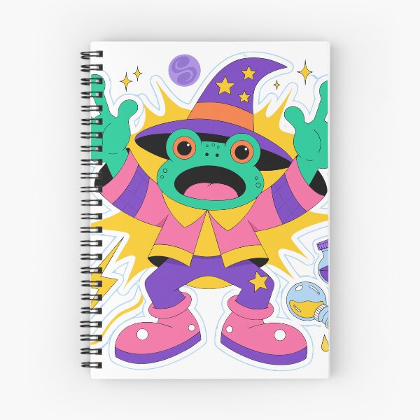 Item preview, Frog Wizard Meme Sticker designed and sold by inkfusionhub99.