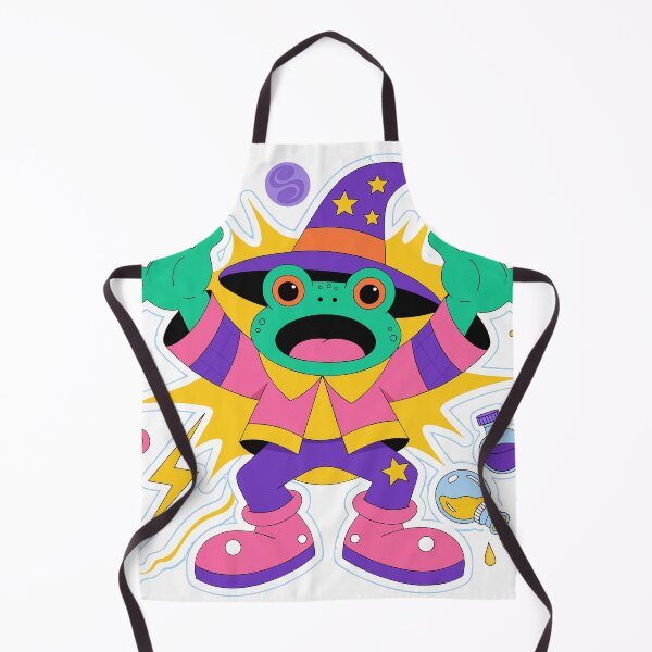 Item preview, Frog Wizard Meme Sticker designed and sold by inkfusionhub99.