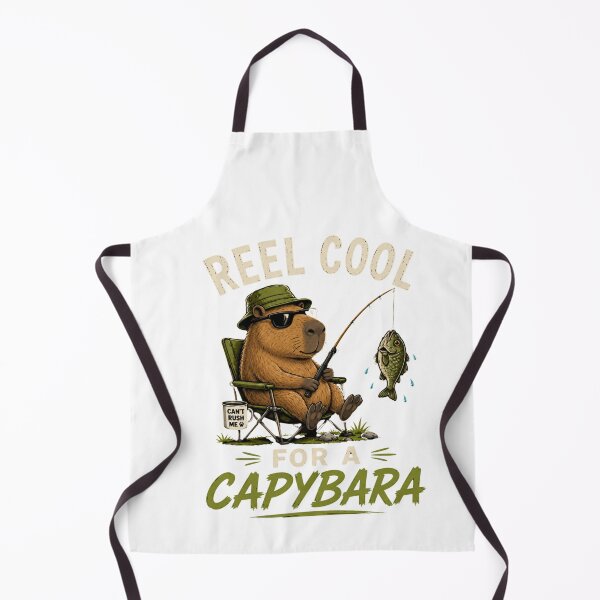 Item preview, Reel Cool Capybara designed and sold by Mysthor-Designs.