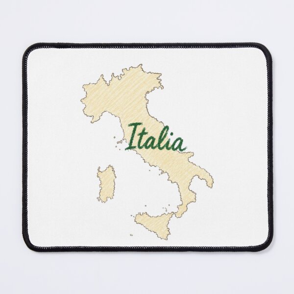 Item preview, Map of Italy in beige pencil style – Italia designed and sold by JOANNASKAH.