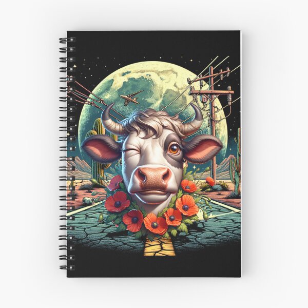 Item preview, Highland Cow Howling to The Moon Funny Meme 90s Animal Lover designed and sold by stylboutique.