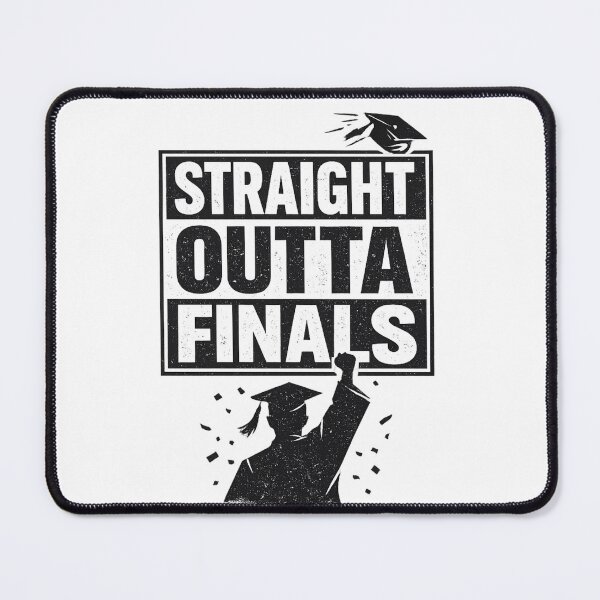 Item preview, Straight Outta Finals Graduation Shirt – Funny Senior Success Gift Design designed and sold by MartBook.