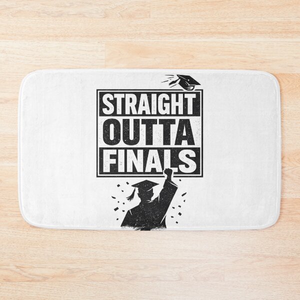 Item preview, Straight Outta Finals Graduation Shirt – Funny Senior Success Gift Design designed and sold by MartBook.