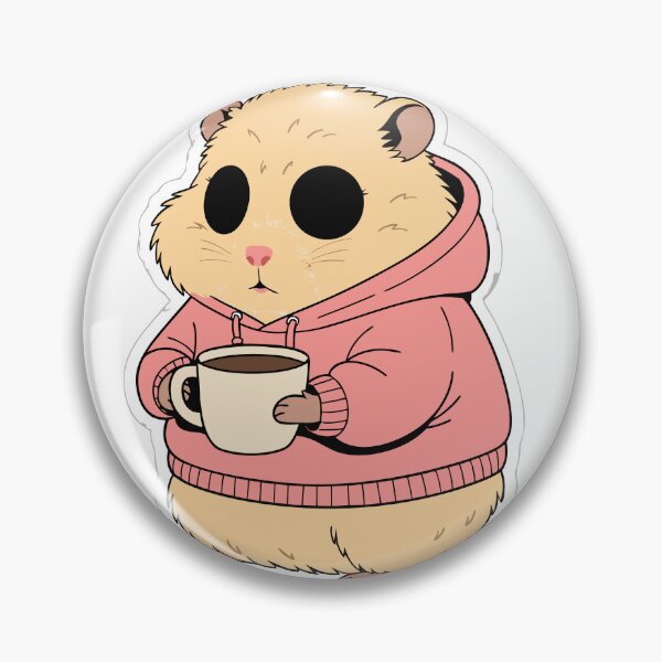 Item preview, Sad Hamster Existential Sticker designed and sold by inkfusionhub99.