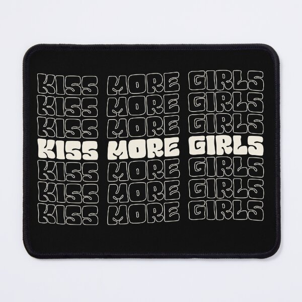 Item preview, KISS MORE GIRLS Pride , Queer Tee designed and sold by delllsdesigns.