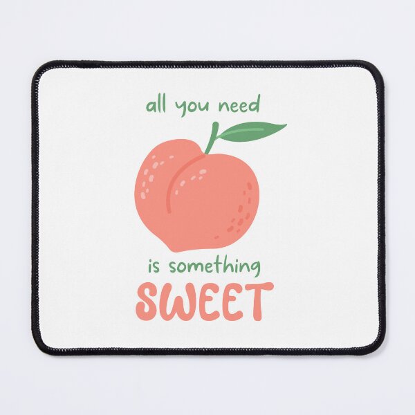 Item preview, All You Need Is Something Sweet Cute Peach designed and sold by CHERRY--SHOP.