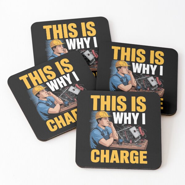 Item preview, This Is Why I Charge Funny Tradesman Gift for Men designed and sold by Say It With Ink.
