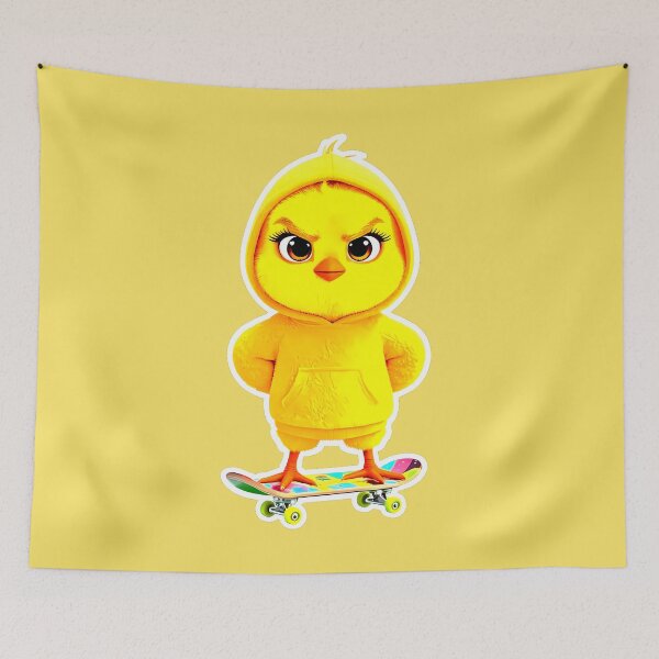 Item preview, Cute Chick Vibes – Adorable Baby Chick Stickers & Kawaii Art designed and sold by Cyber-ART-Studio.