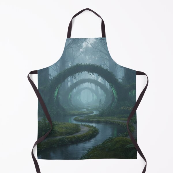 Item preview, Enchanted Forest Portals at Dawn designed and sold by aurelixagency.