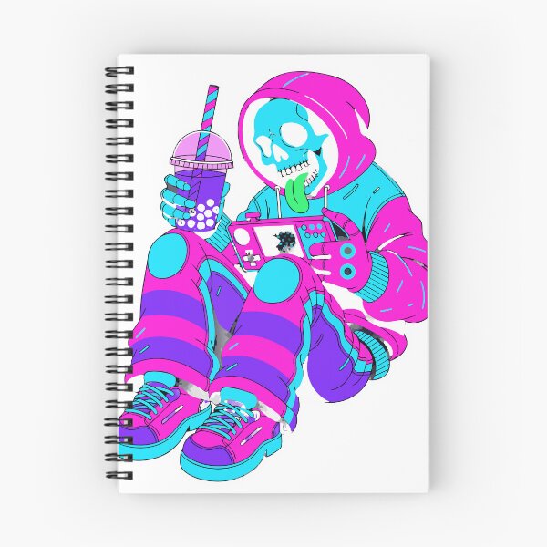Item preview, Skeleton Gamer Chill Sticker designed and sold by inkfusionhub99.