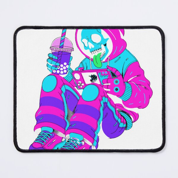 Item preview, Skeleton Gamer Chill Sticker designed and sold by inkfusionhub99.