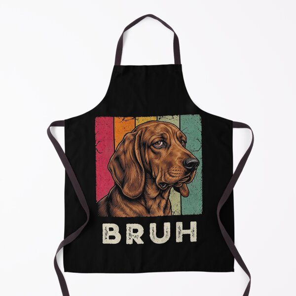Item preview, Bruh Dog Retro Vintage Distressed Hound designed and sold by d247.