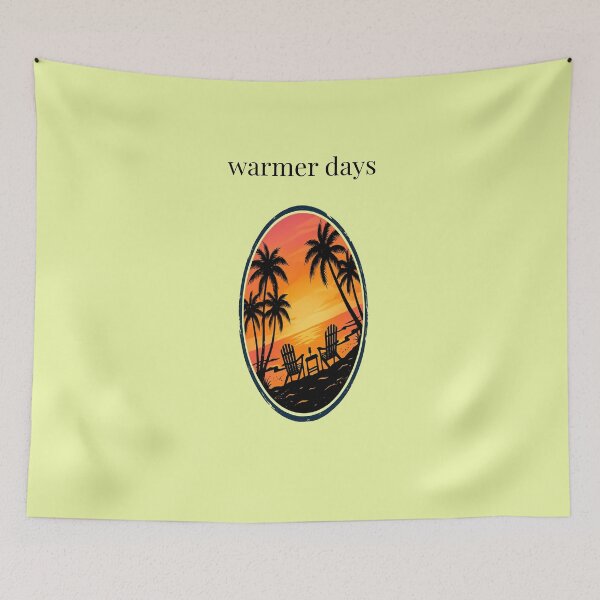 Item preview, Warmer Days Beach View Design designed and sold by NewGen-For-You.