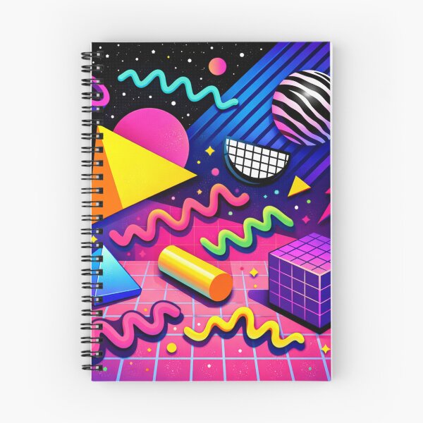 Item preview, Neon Memphis Geometric Blast designed and sold by Owcomm.