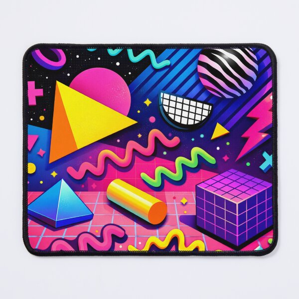 Item preview, Neon Memphis Geometric Blast designed and sold by Owcomm.