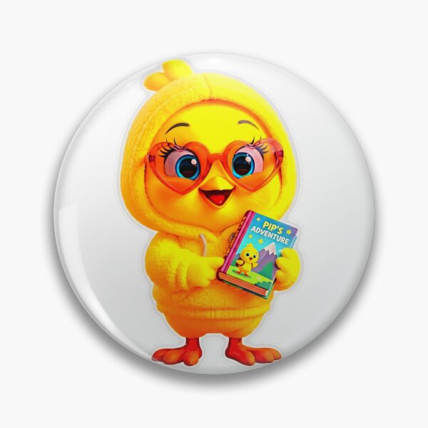 Item preview, Cute Chick Vibes – Adorable Baby Chick Stickers & Kawaii Art designed and sold by Cyber-ART-Studio.