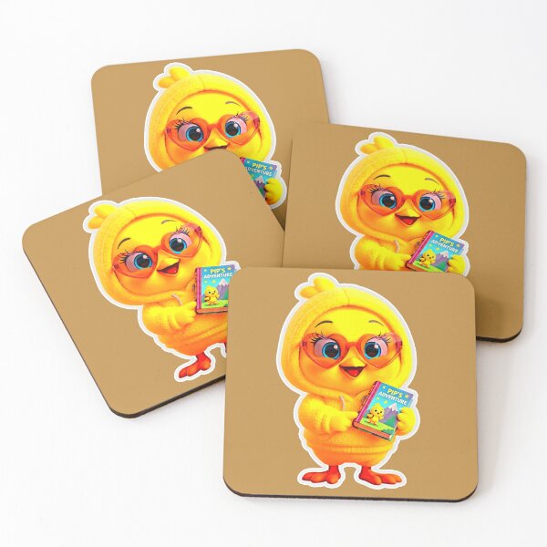 Item preview, Cute Chick Vibes – Adorable Baby Chick Stickers & Kawaii Art designed and sold by Cyber-ART-Studio.