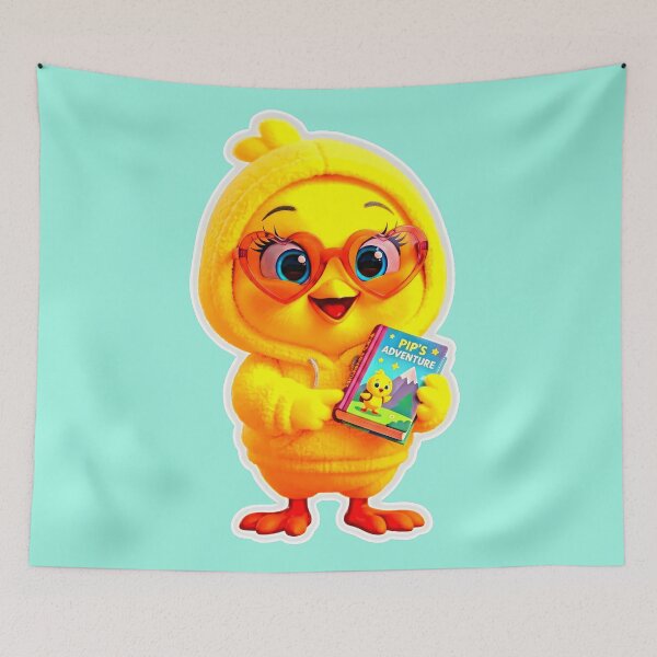 Item preview, Cute Chick Vibes – Adorable Baby Chick Stickers & Kawaii Art designed and sold by Cyber-ART-Studio.