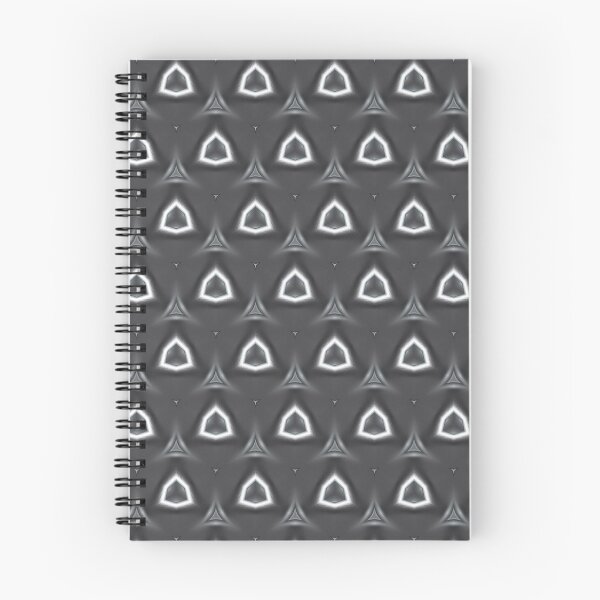 Item preview, Dark Gray Geometric Triangle Seamless Pattern designed and sold by IntelliMindDesigns.