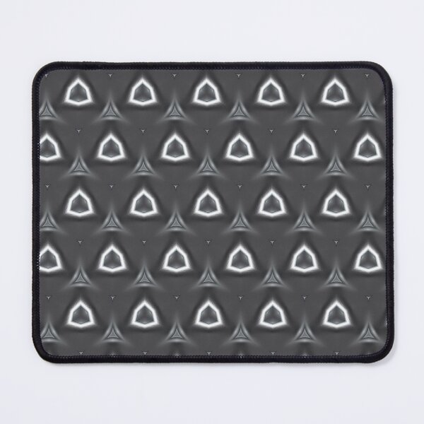 Item preview, Dark Gray Geometric Triangle Seamless Pattern designed and sold by IntelliMindDesigns.