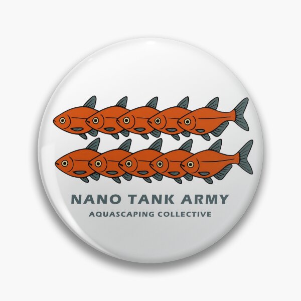 Item preview, Nano Tank Army Ember Tetra Schooling Fish Aquascaping designed and sold by Form & Fauna.