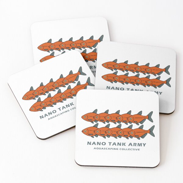 Item preview, Nano Tank Army Ember Tetra Schooling Fish Aquascaping designed and sold by Form & Fauna.