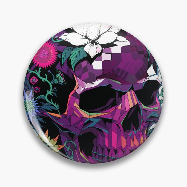 Item preview, Luxury Crystal Skull Neon Sticker designed and sold by inkfusionhub99.