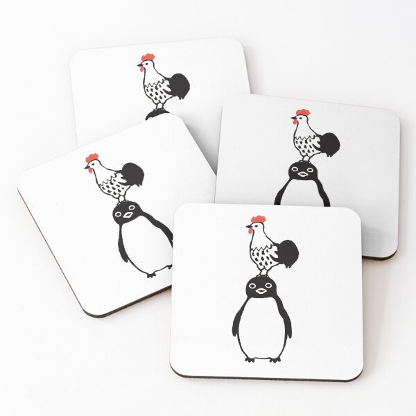 Item preview, Suica Penguin and Tori - Tokyo Transit Aesthetic designed and sold by TheStickLab.