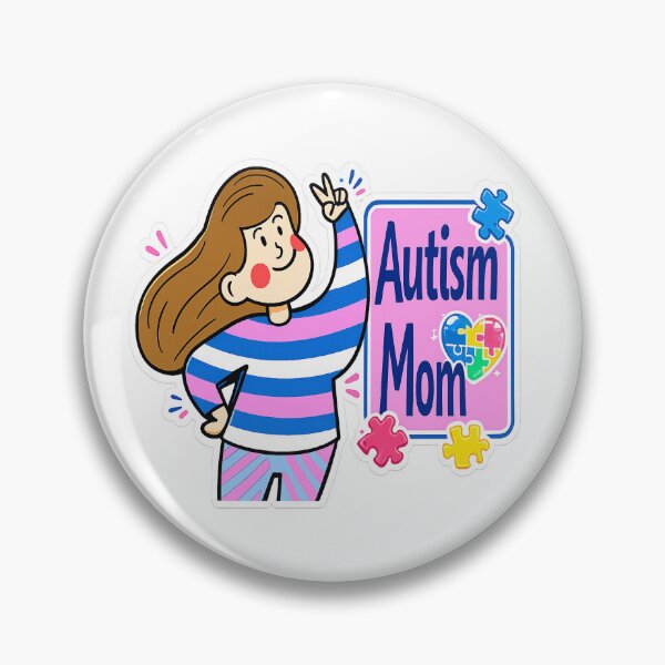 Item preview, Autism Mom  designed and sold by Mother Daughter Drawings .