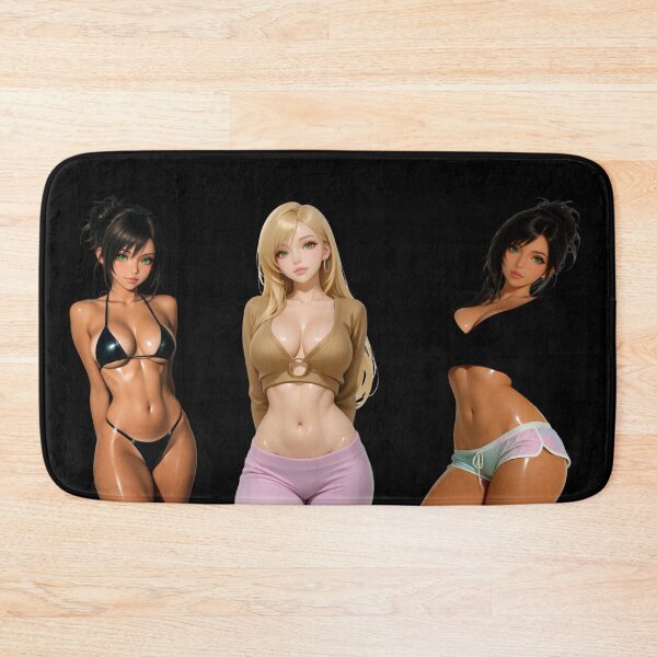 Item preview, Three pack of Sexy Pinup Girl Stickers Fanart Manga Anime Girl designed and sold by Kyoot Prints.