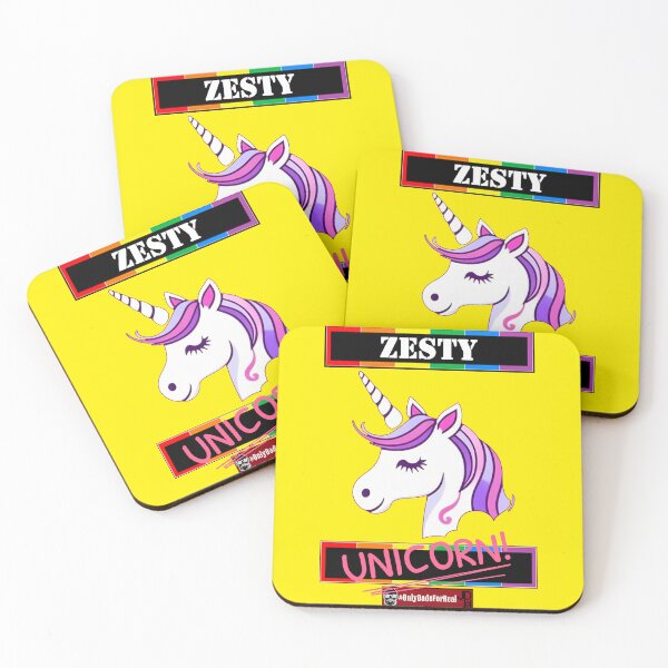 Item preview, Zesty Unicorn (Yellow) *More Colors Available in Collection designed and sold by OnlyDadsForReal.