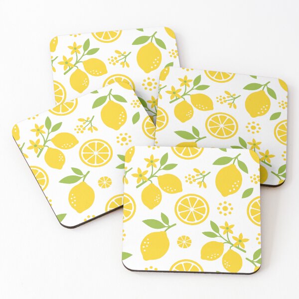 Item preview, Fresh Summer Yellow Lemon Seamless Pattern Art designed and sold by bedakreatif.