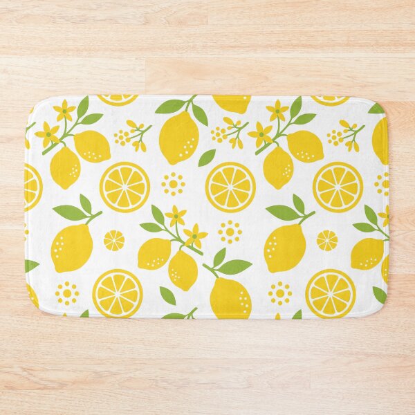 Item preview, Fresh Summer Yellow Lemon Seamless Pattern Art designed and sold by bedakreatif.