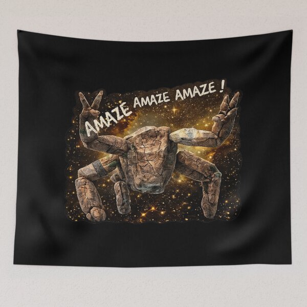 Item preview, Amaze Amaze Amaze - Rocky Peace Sign Fingers - Project Hail Mary designed and sold by hesjustken.