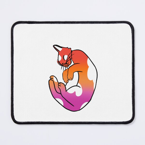 Item preview, Pride Cat - Lesbian designed and sold by TheJarofSnacks.