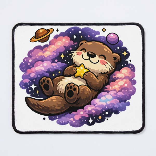 Item preview, Otter Space Floating Through Life designed and sold by PatiImagination.