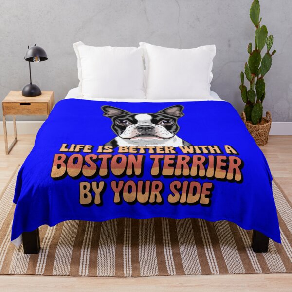Item preview, Boston Terrier Dog Pet Owner Life Is Better With A Boston Terrier By Your Side designed and sold by fantasticdesign.