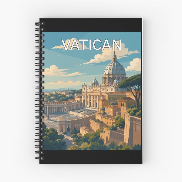 Item preview, Vatican City, Vintage Art Travel Landscape designed and sold by MaateoDesign.