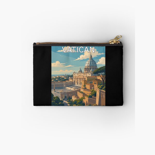 Item preview, Vatican City, Vintage Art Travel Landscape designed and sold by MaateoDesign.