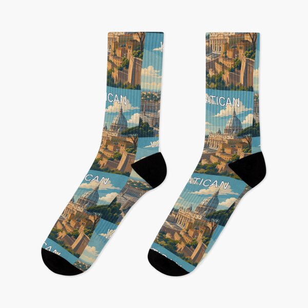 Item preview, Vatican City, Vintage Art Travel Landscape designed and sold by MaateoDesign.