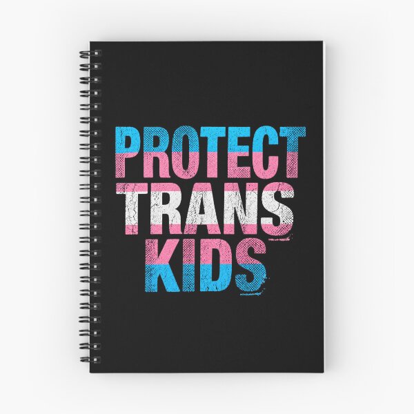 Item preview, Protect Trans Kids LGBTQ Pride Equality Retro Typography T-Shirt designed and sold by Fangtasia77.