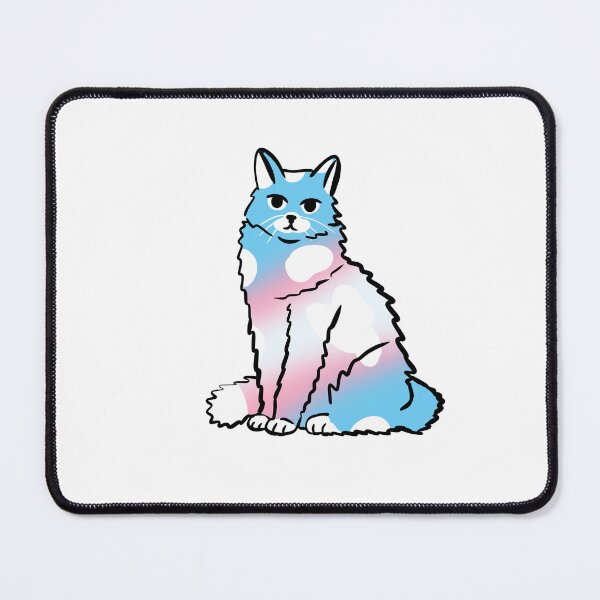 Item preview, Pride Cat - Transgender designed and sold by TheJarofSnacks.