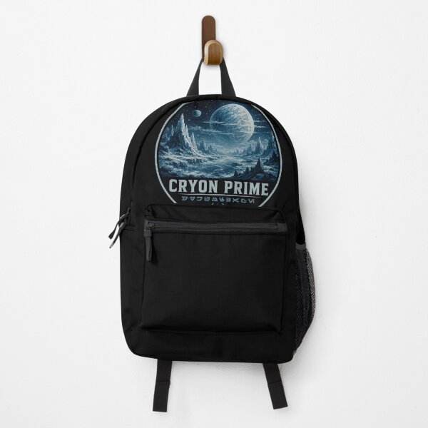 Item preview, CRYON PRIME – Frozen Alien Planet Sci-Fi Space Emblem designed and sold by ChemiroL.