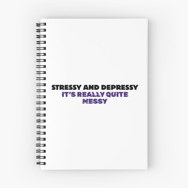 Item preview, Stressy and depressy and really quite messy designed and sold by FariiShop.