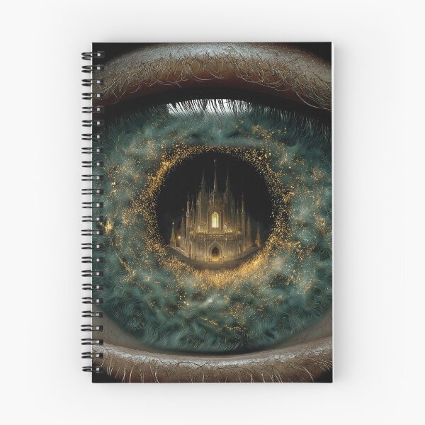 Item preview,  Gothic Castle Reflected in a Human Eye designed and sold by DukaveArt .