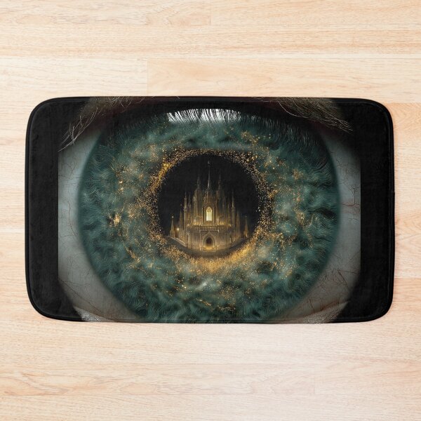 Item preview,  Gothic Castle Reflected in a Human Eye designed and sold by DukaveArt .