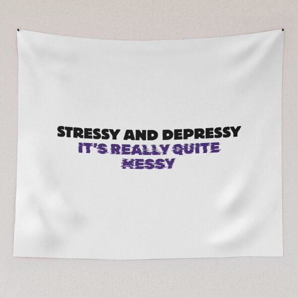 Item preview, Stressy and depressy and really quite messy designed and sold by FariiShop.